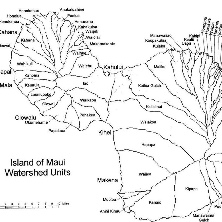 Watershed units
